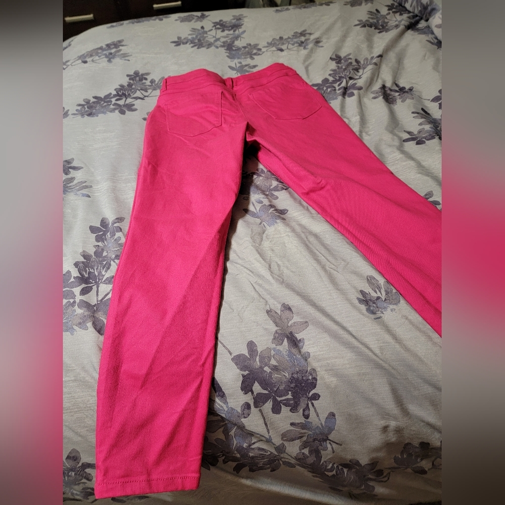 Hot Pink Jeans
